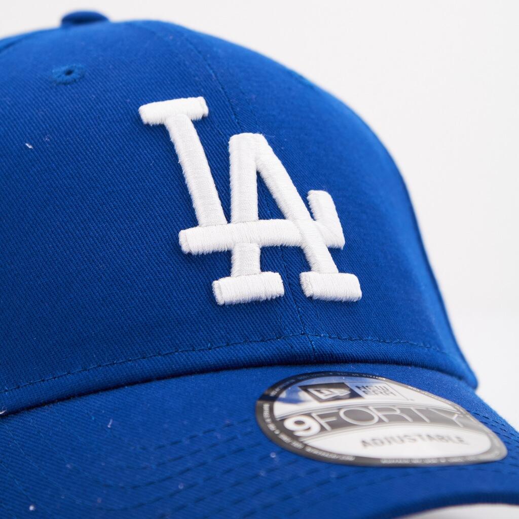 New Era The League Essential MLB Cap Los A Kleur Royal/Wit 4/5