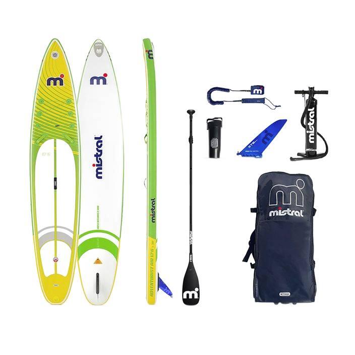 Mistral - Sup Mistral Adventurist Air Board - Planche De Stand Up Paddle - Jaune - Decathlon