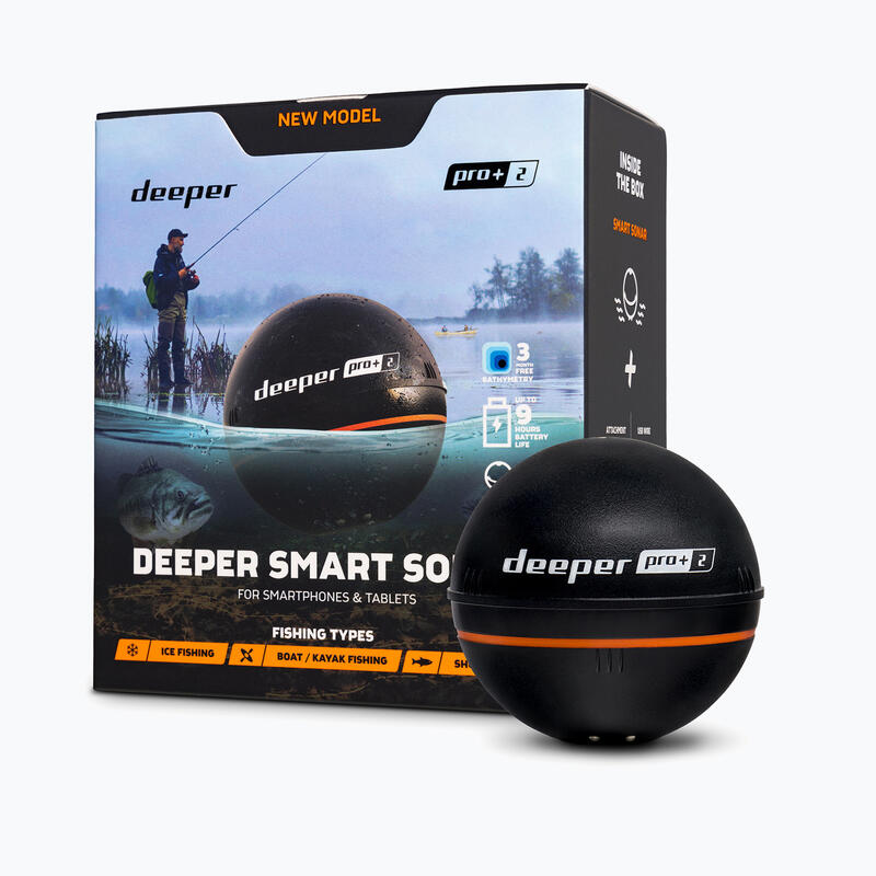 Ecosonda de pesca Deeper Smart Sonar Pro+ 2