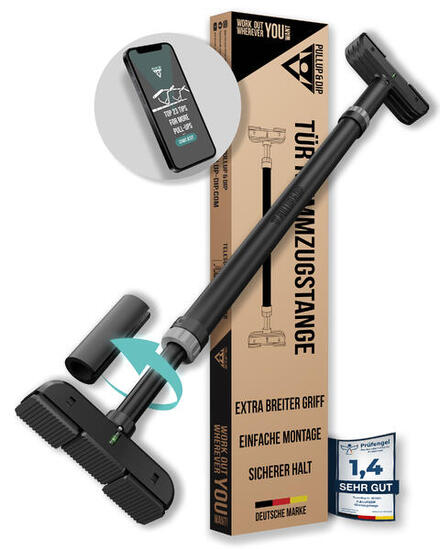 Türreck Teleskop Klimmzugstange ohne Schrauben