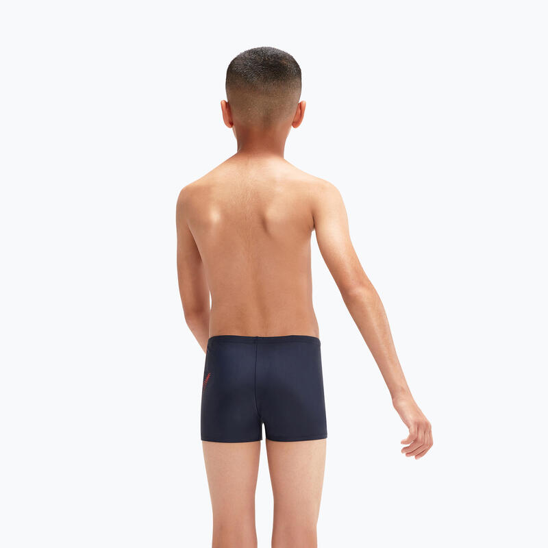 Speedo Hyper Boom Logo Plaatsing Aquashort kinderzwembroek