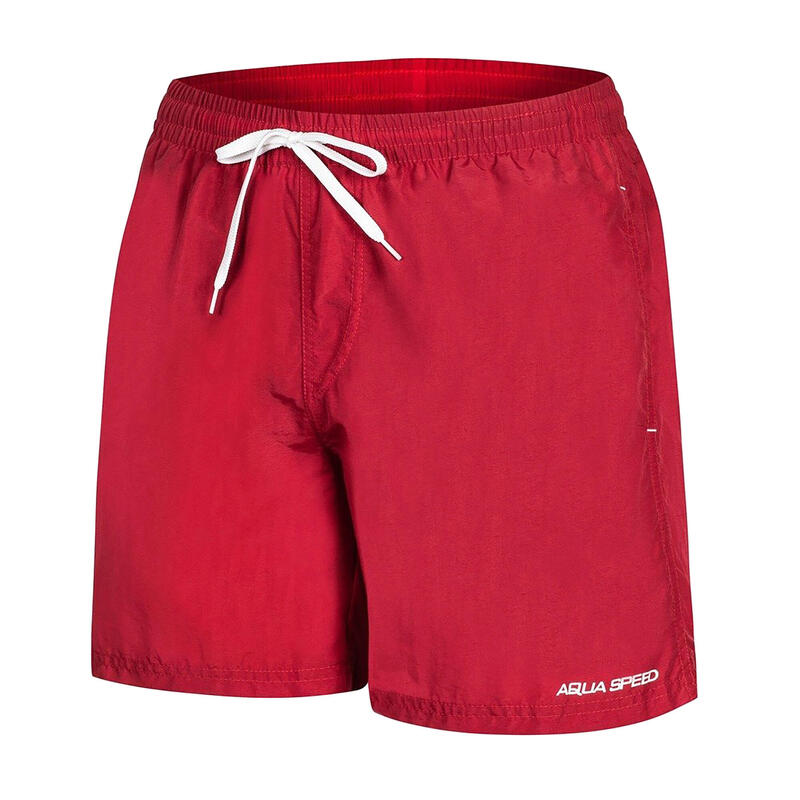 Heren zwemshort AQUA SPEED Remy rood 342 S