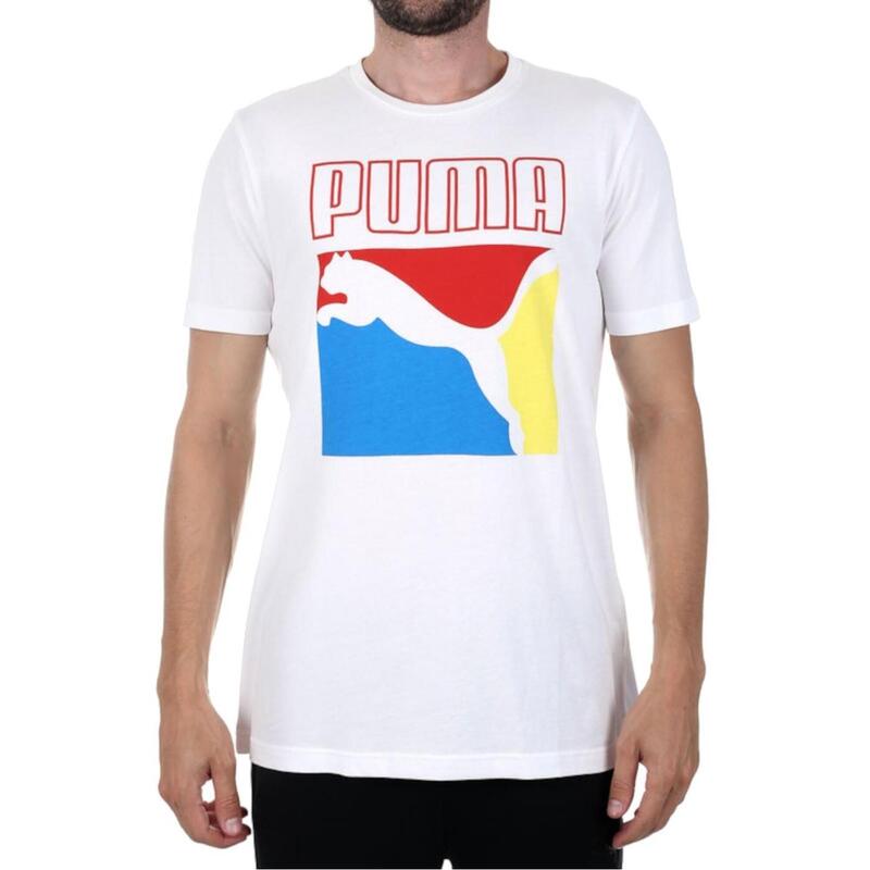 Camisetas para Hombre Puma  Blanco