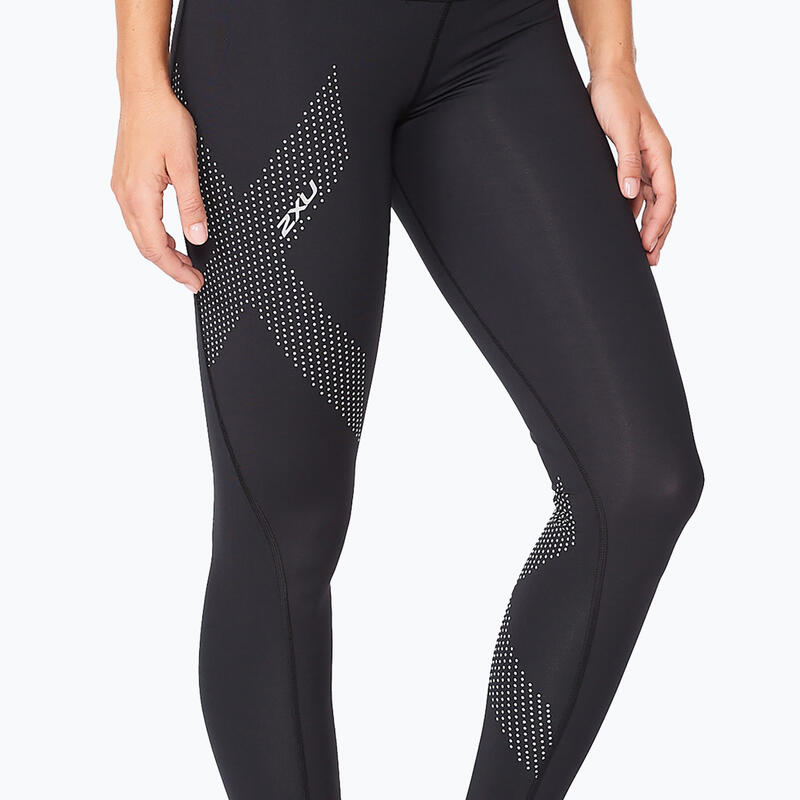 Leggings da allenamento da donna a compressione a vita media 2XU Force