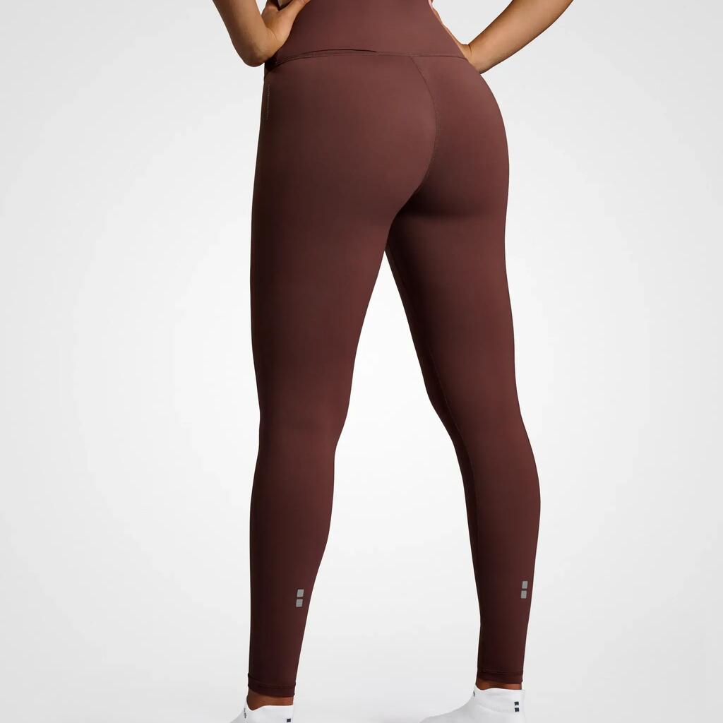 Women's Smart Leggings Padel/Tennis Brown