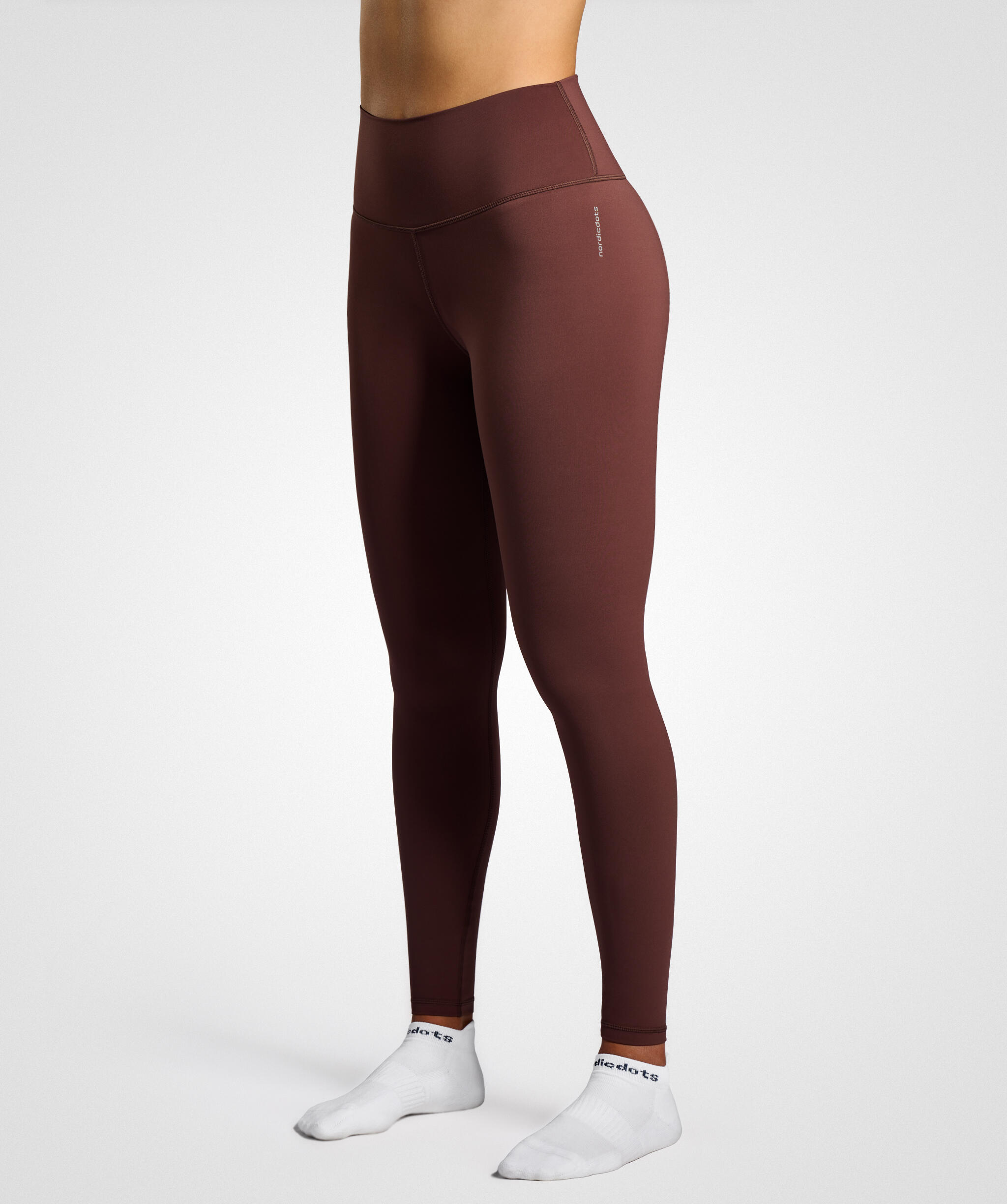 Legging Smart Tennis/Padel Marrón, Mujer 3/3