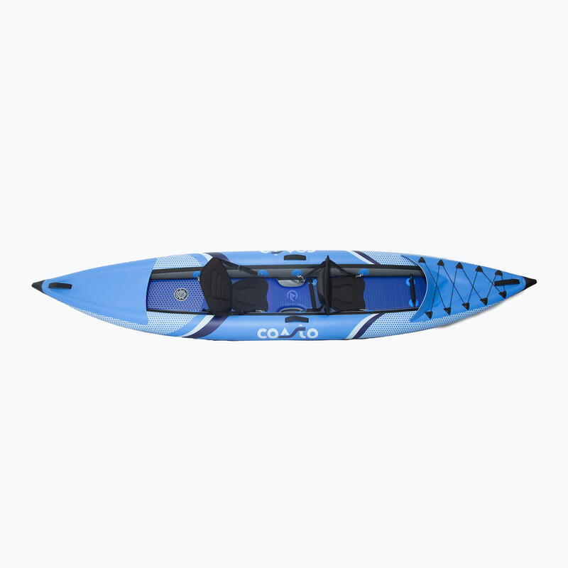 Kayak gonfiabile per 2 persone - Lotus - accessori inclusi - 400x90