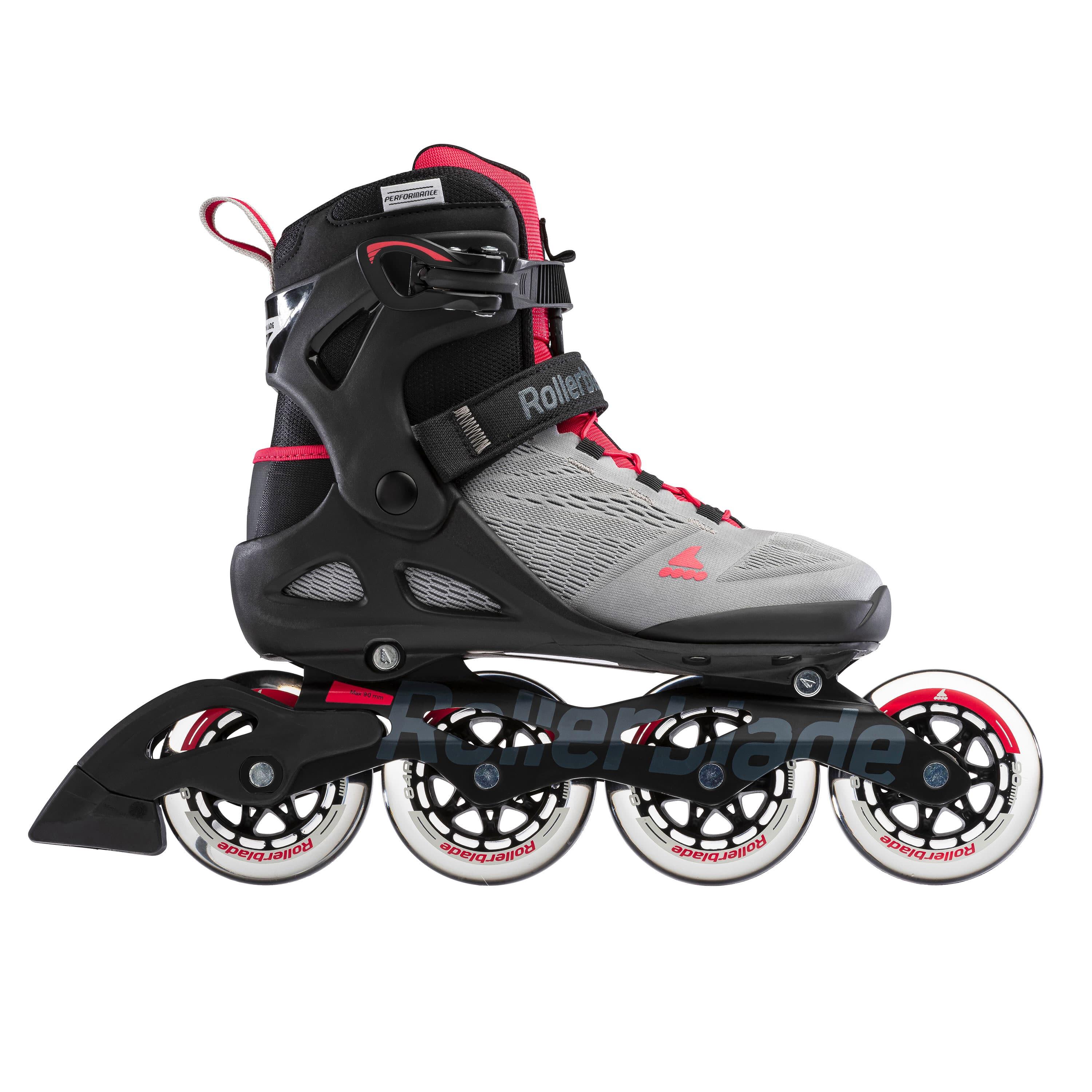 ROLLERBLADE MACROBLADE 90 W, GRIS NEUTRO/ ROSA PARAISO, 40 3/7