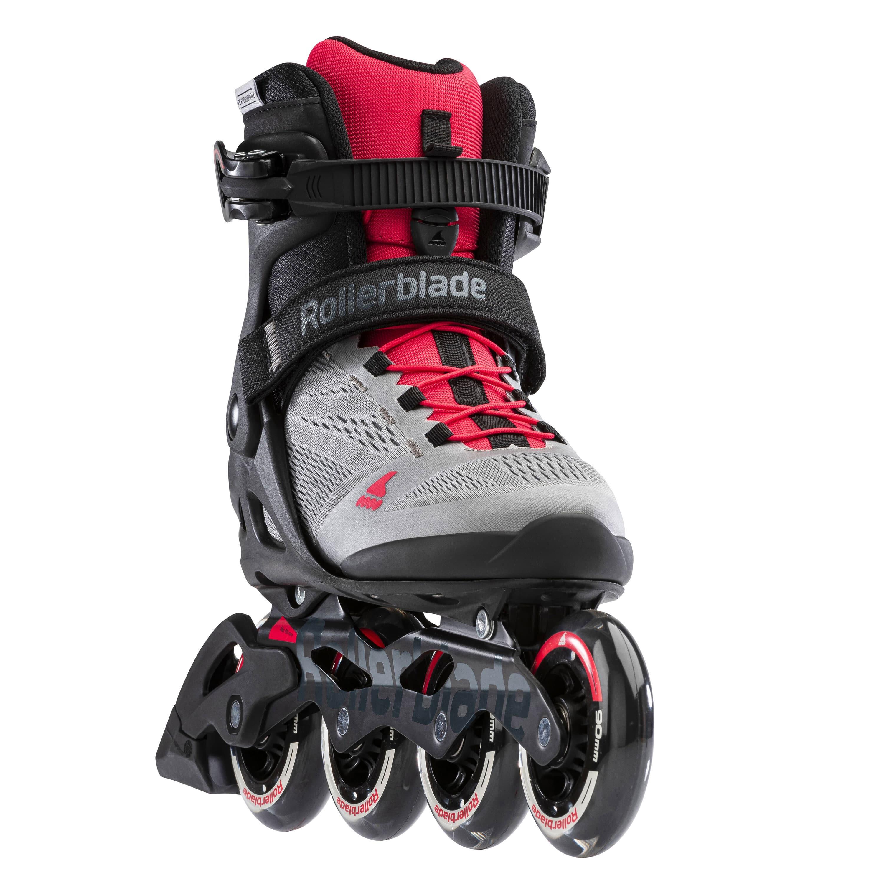 ROLLERBLADE MACROBLADE 90 W, GRIS NEUTRO/ ROSA PARAISO, 40 4/7