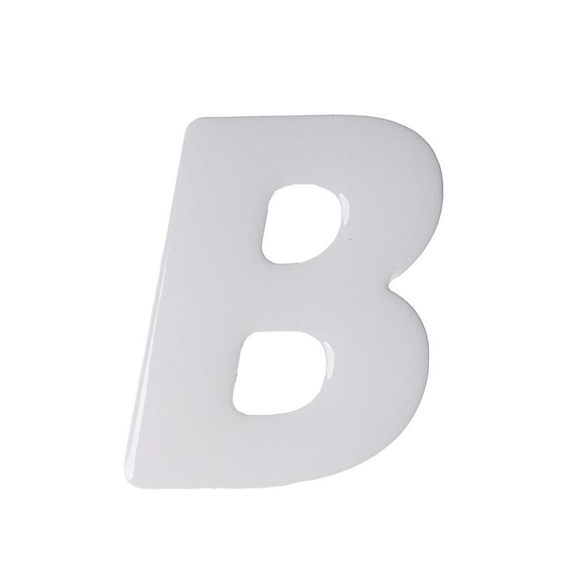 Naklejka wielkie “B” - samoprzylepna litera na pakę jeździecką