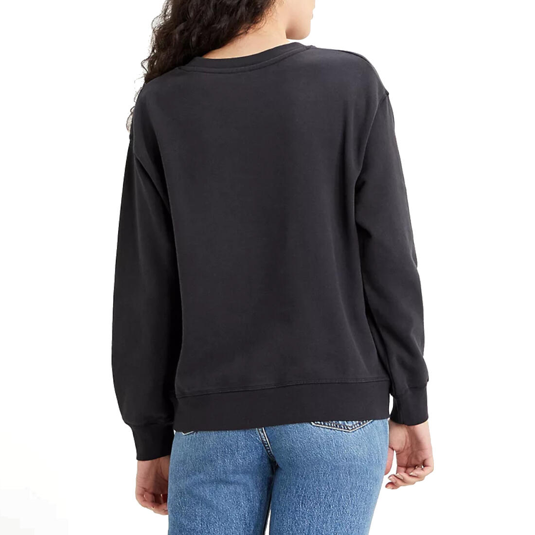 Maillot et sweat pour femme Levis Standard Noir. 3/3