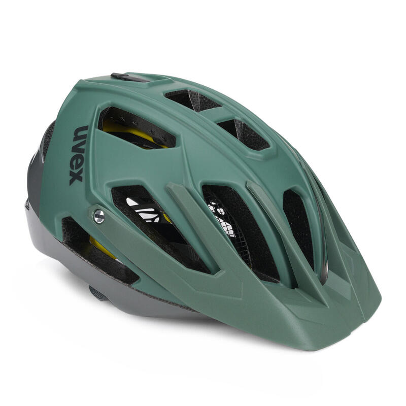 MTB UVEX Quatro Cicicleta Casco Mips Matte Green