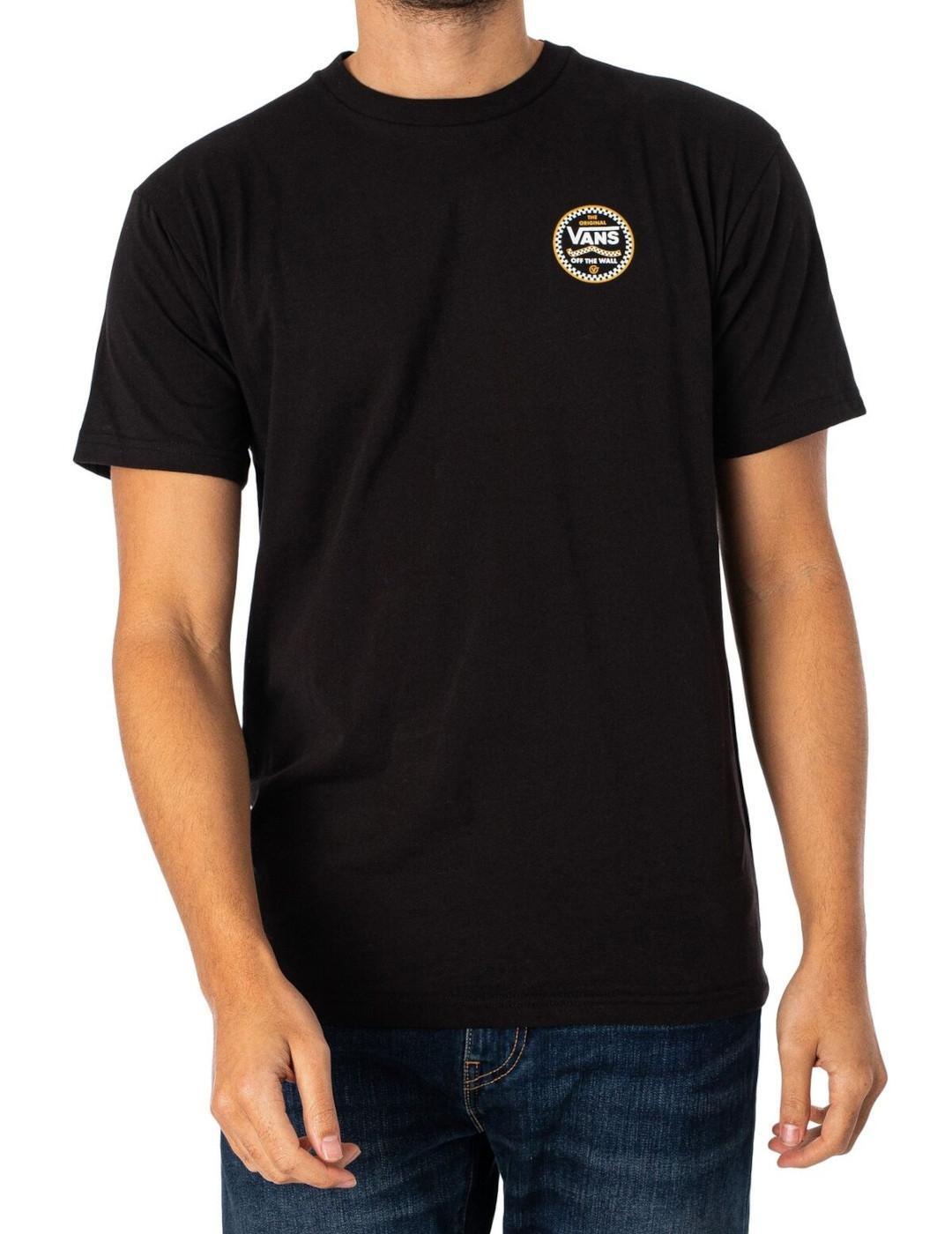 T-shirt met korte mouwen Vans model VN000FJWBLK voor mannen 3/4
