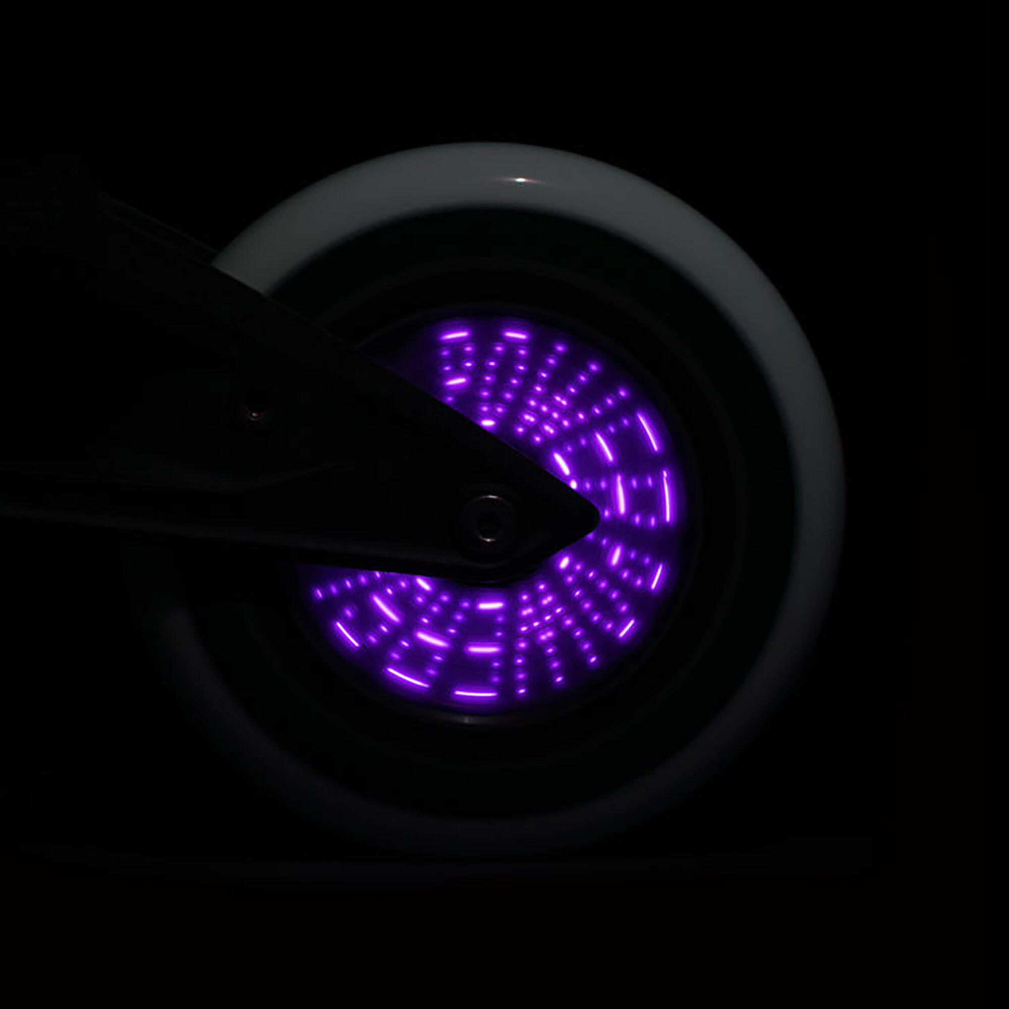 Powerslide Graphix Led Right inline skate wielen 4/5