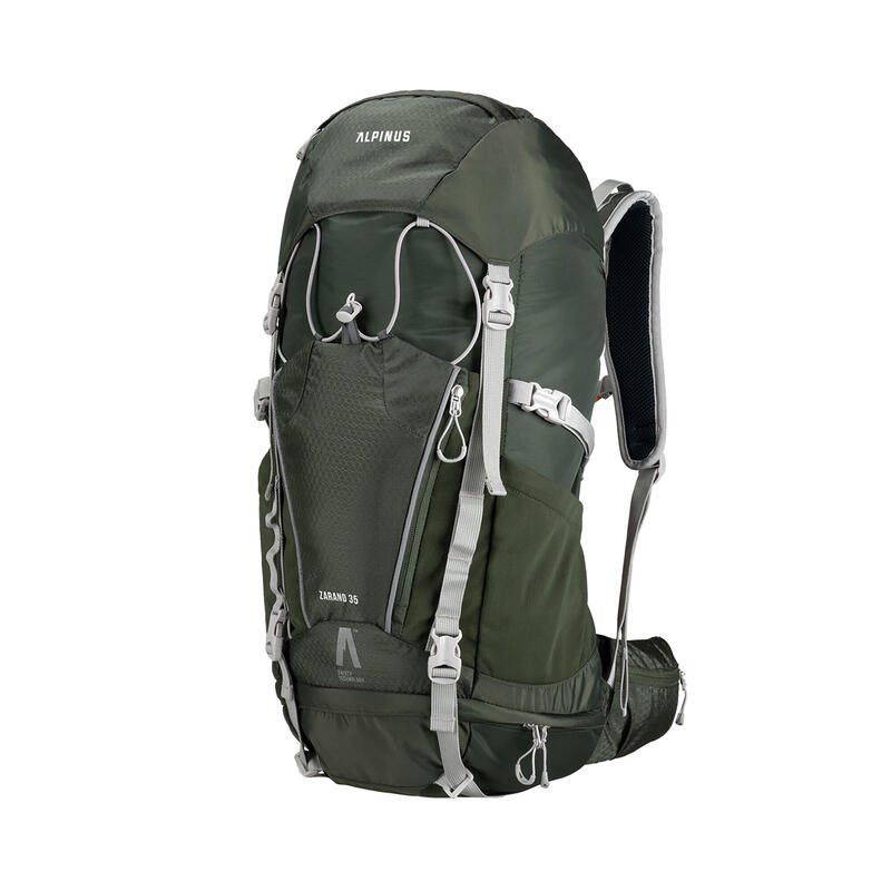 Mochila turística para adultos Alpinus Zarand II 35 Green