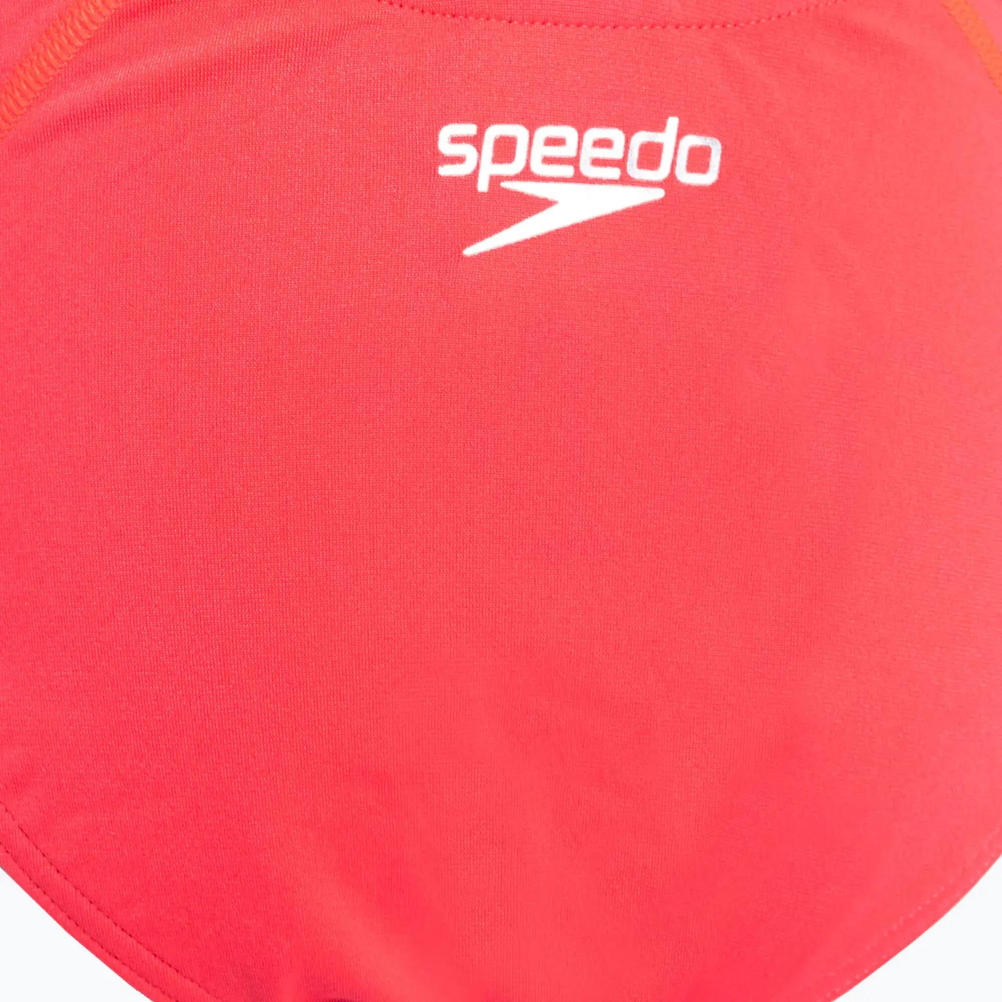 Kostium kąpielowy dziewczęcy Speedo Lane Line różowy 3/7