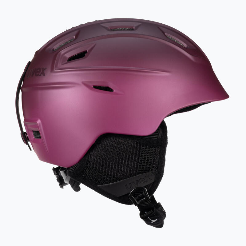 Casque de ski UVEX Fierce purple 56/6/225/9303 55-59 cm