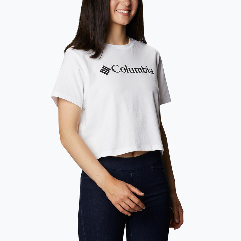 Columbia North Cascades cropped trekking-T-shirt voor dames