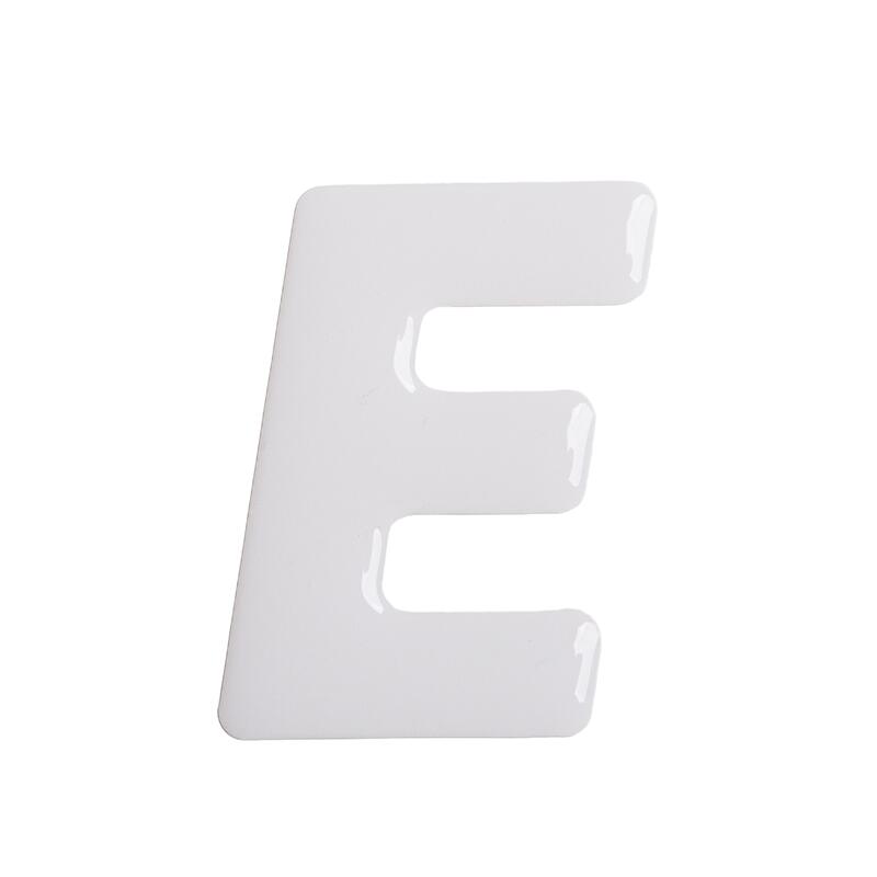 Naklejka wielkie “E” - samoprzylepna litera na pakę jeździecką