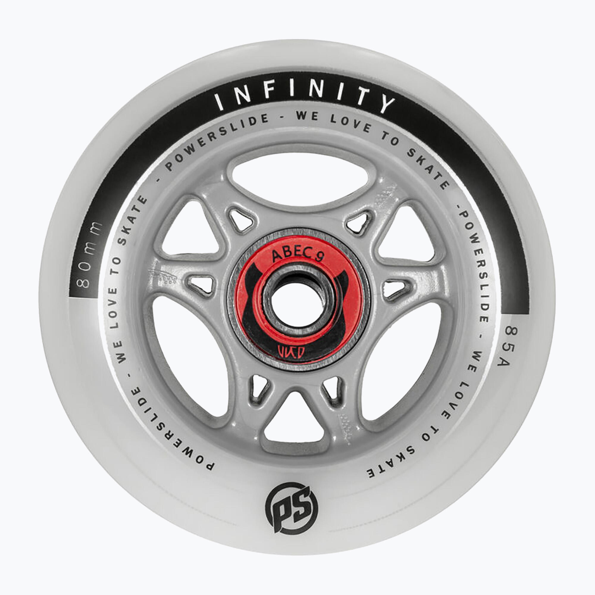 Rueda de patín Powerslide Infinity 80 RTR ABEC9 2/2