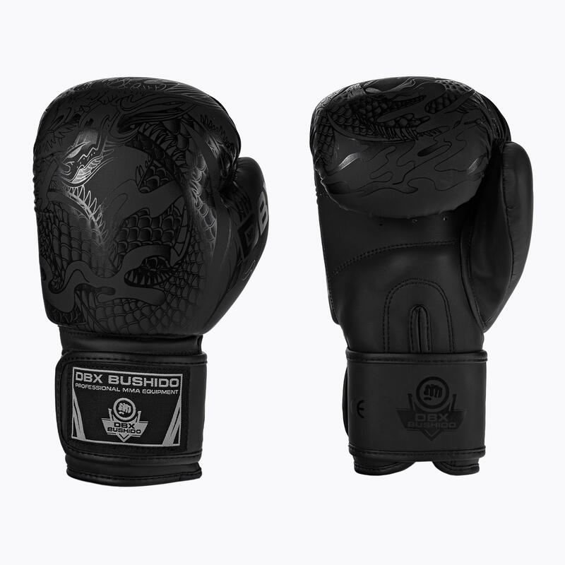 Guantes de boxeo para DBX Bushido adultas B-2V18 Dragón negro