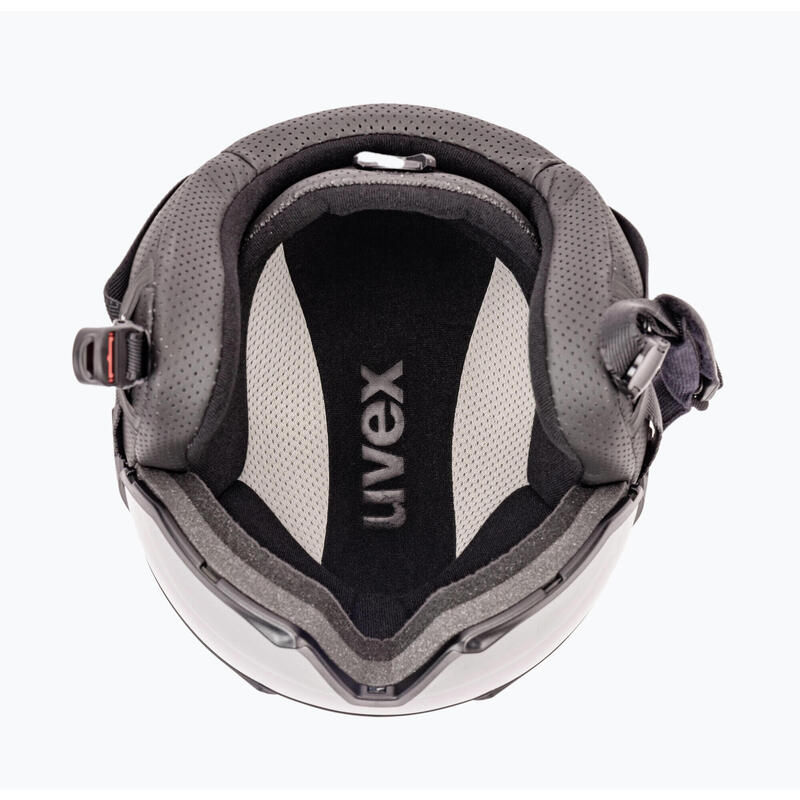 Casque de ski UVEX Instinct visière blanche 56/6/260/50 53-56 cm