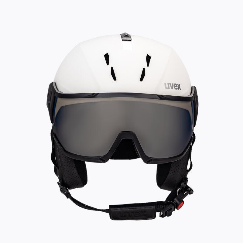 Casca de schi UVEX Instinct visor alb 56/6/260/50 53-56 cm