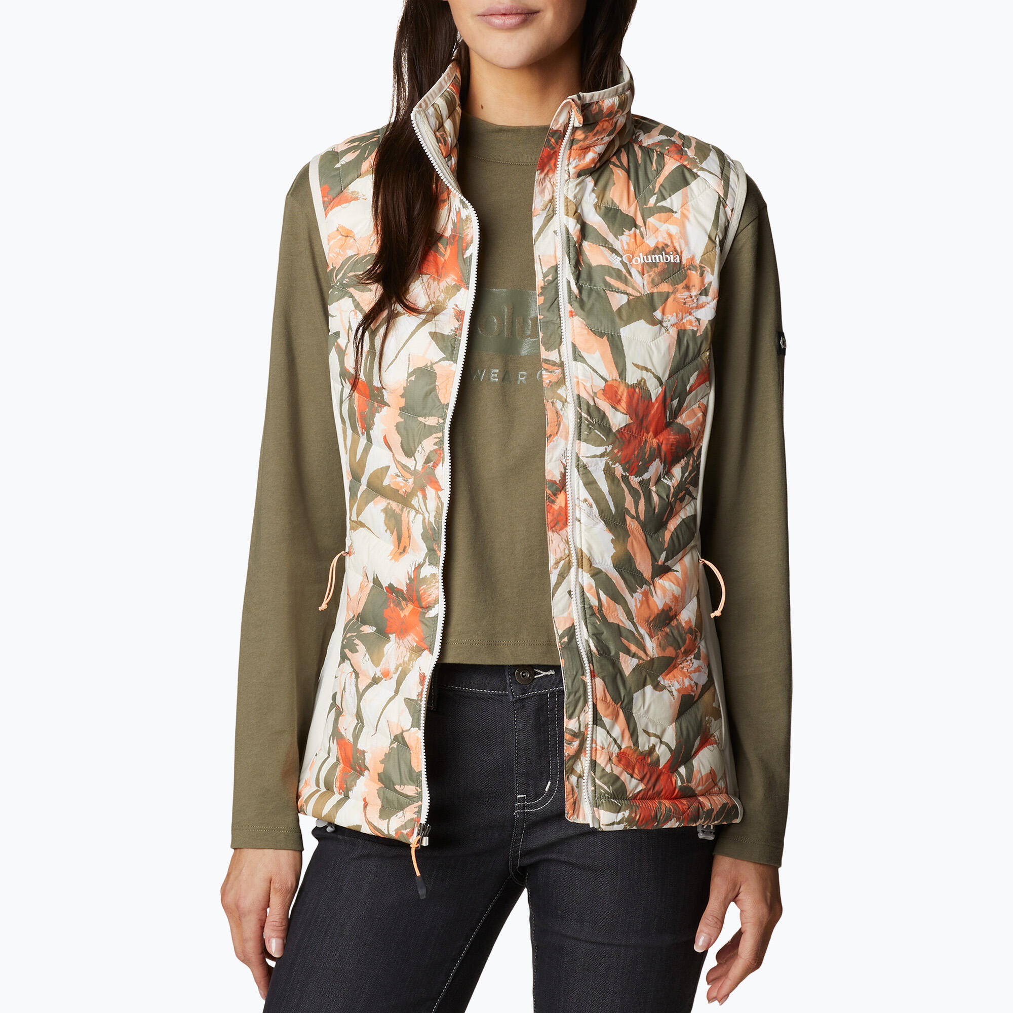 Colete feminino Columbia Powder Pass 3/7