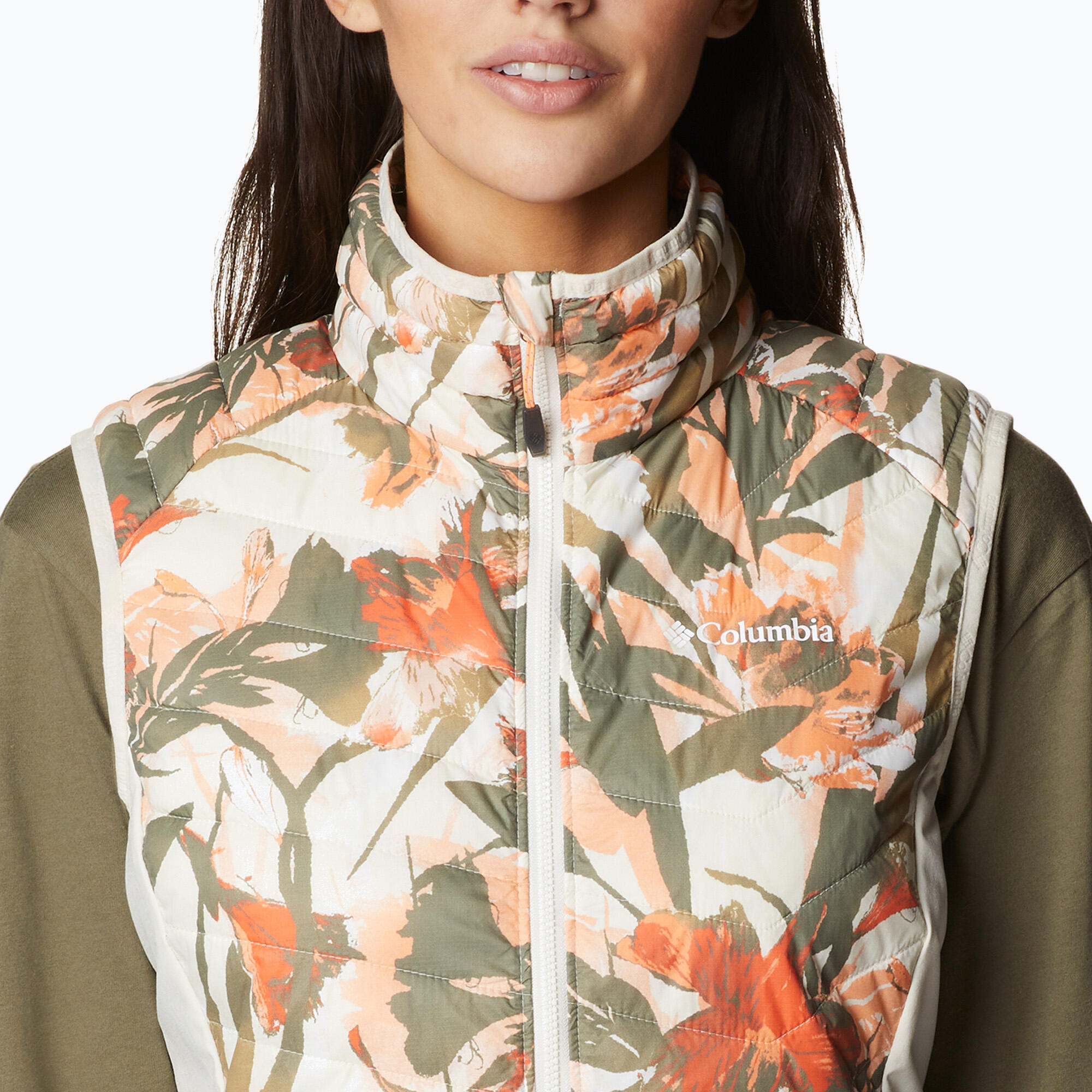 Colete feminino Columbia Powder Pass 5/7