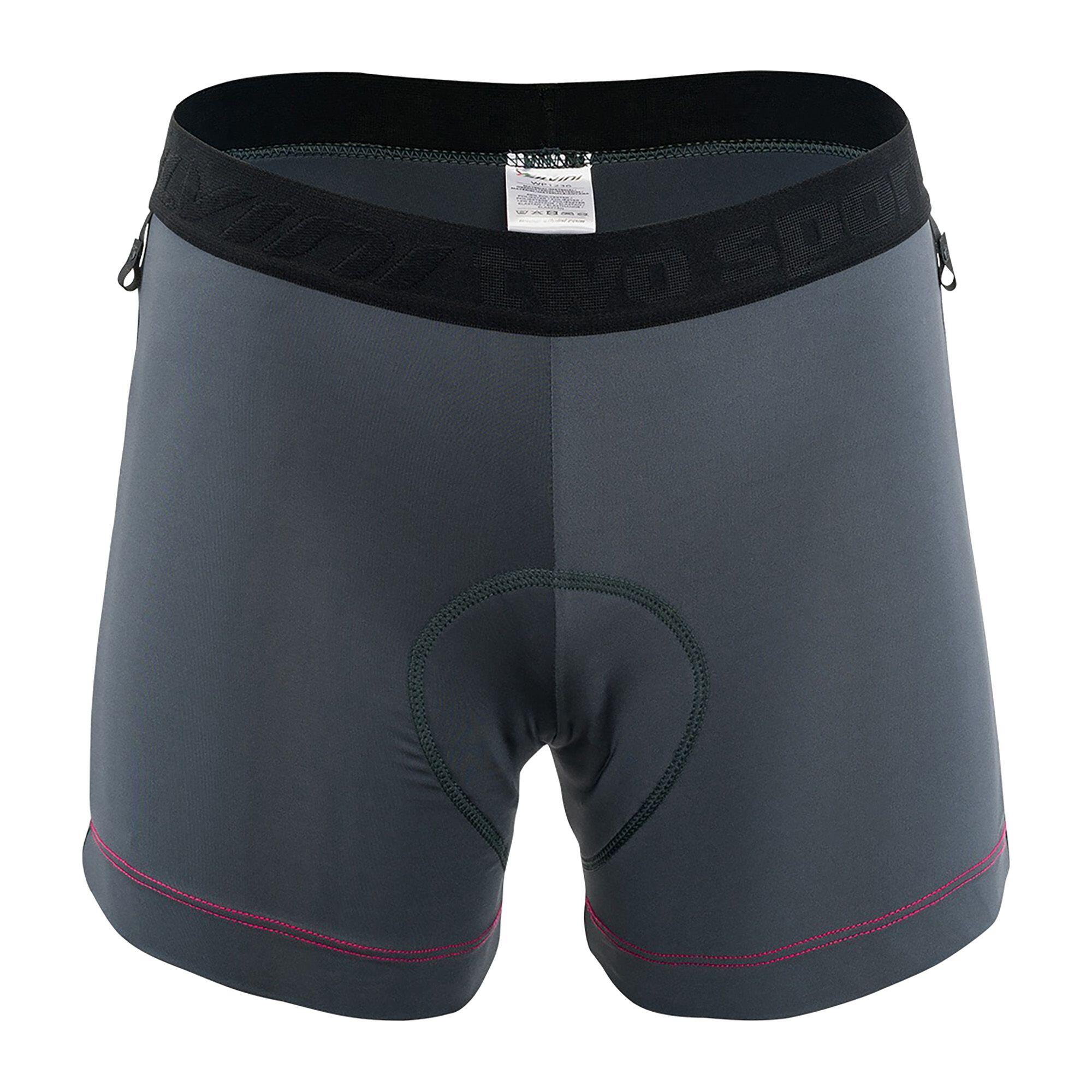 Cuecas boxer mulhers de ciclismo silvini inner pro