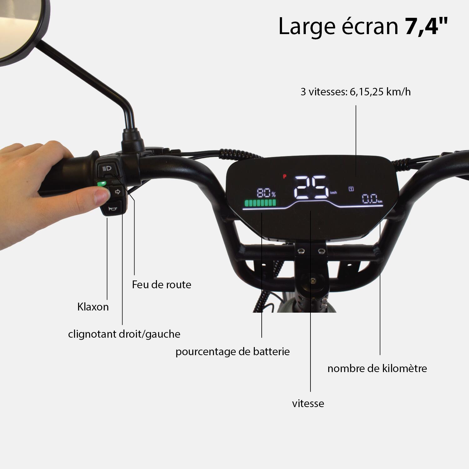WIMOB PLUS Draisienne Électrique Homologuée 4/7
