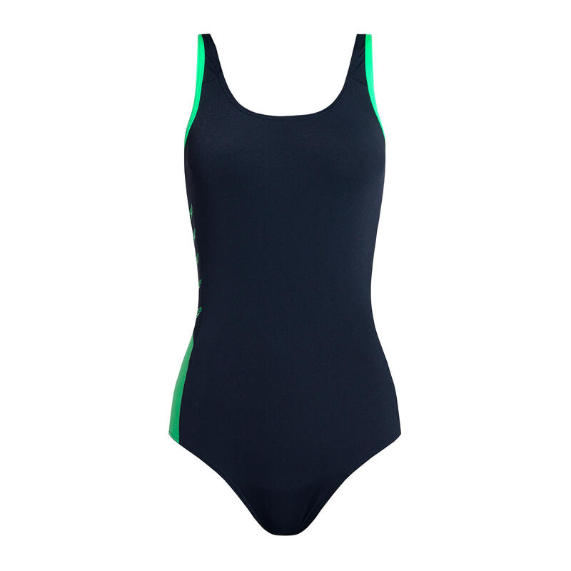 Maillot de bain une pièce Speedo Boom Logo Splice Muscleback pour femmes