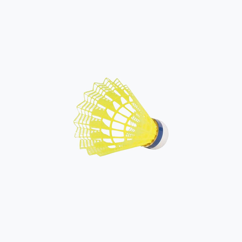 Badmintonový míček Nylon 3000 žlutý - rychlost zelená
