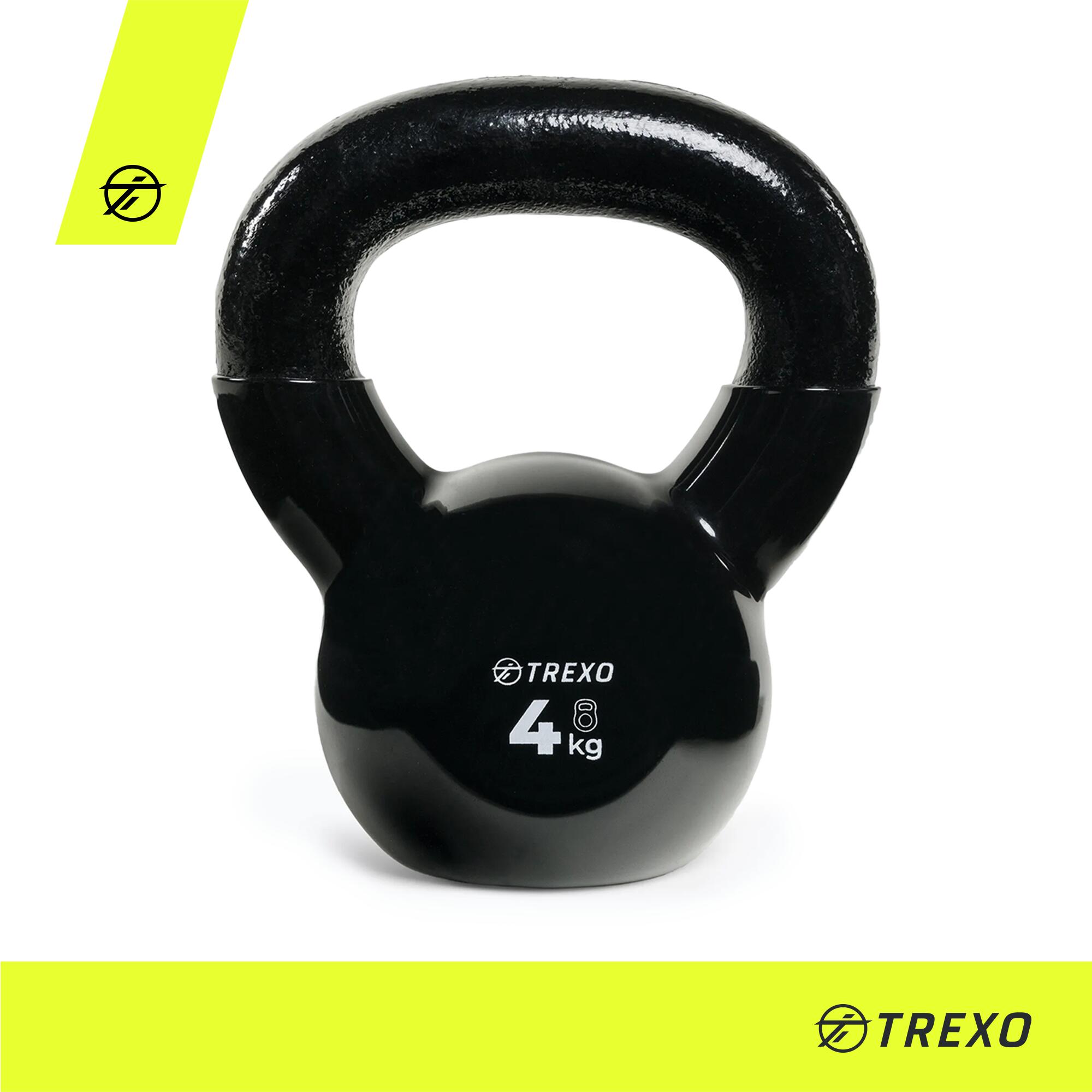 TREXO Kettlebell 4 kg 2/7