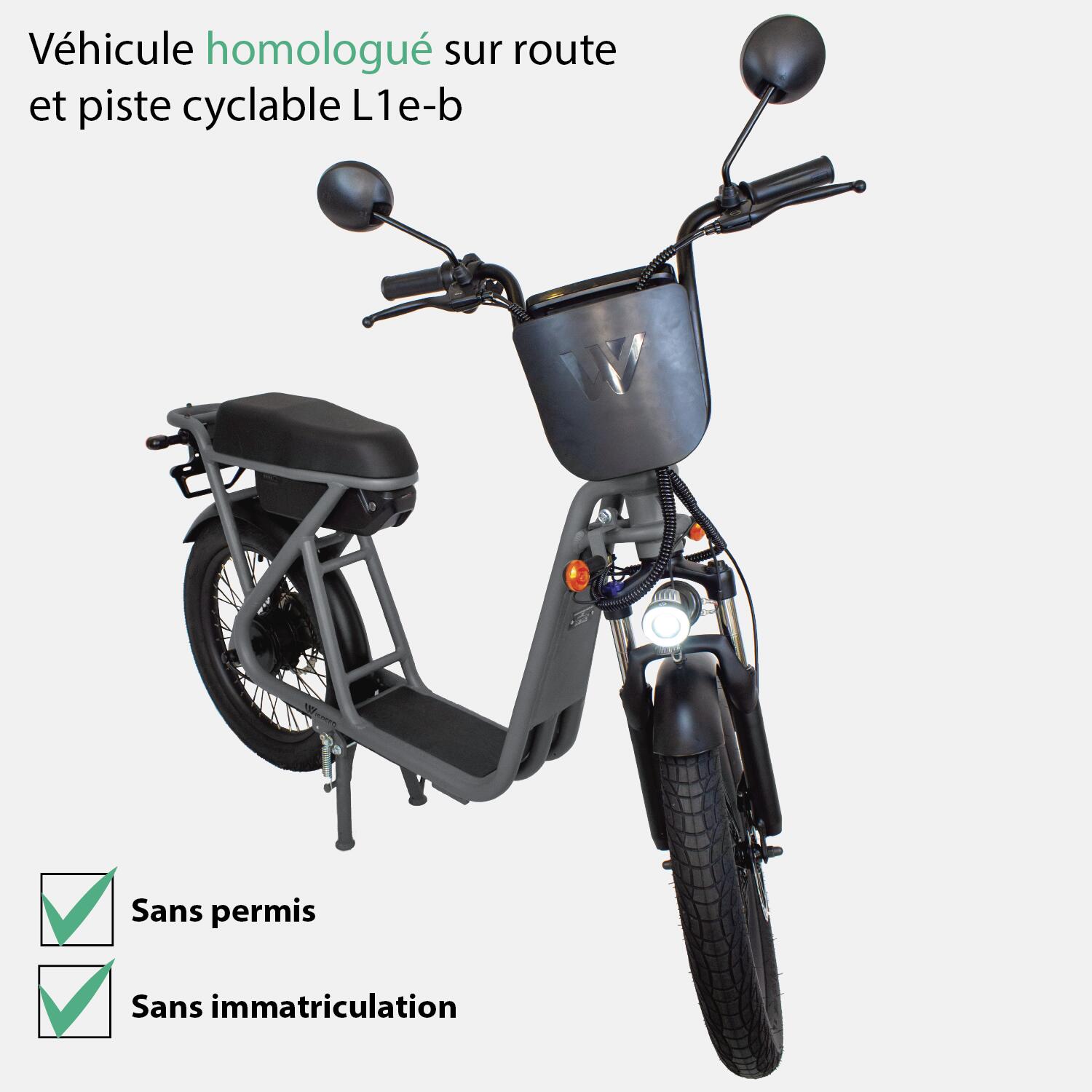 WIMOB PLUS Draisienne Électrique Homologuée 2/7