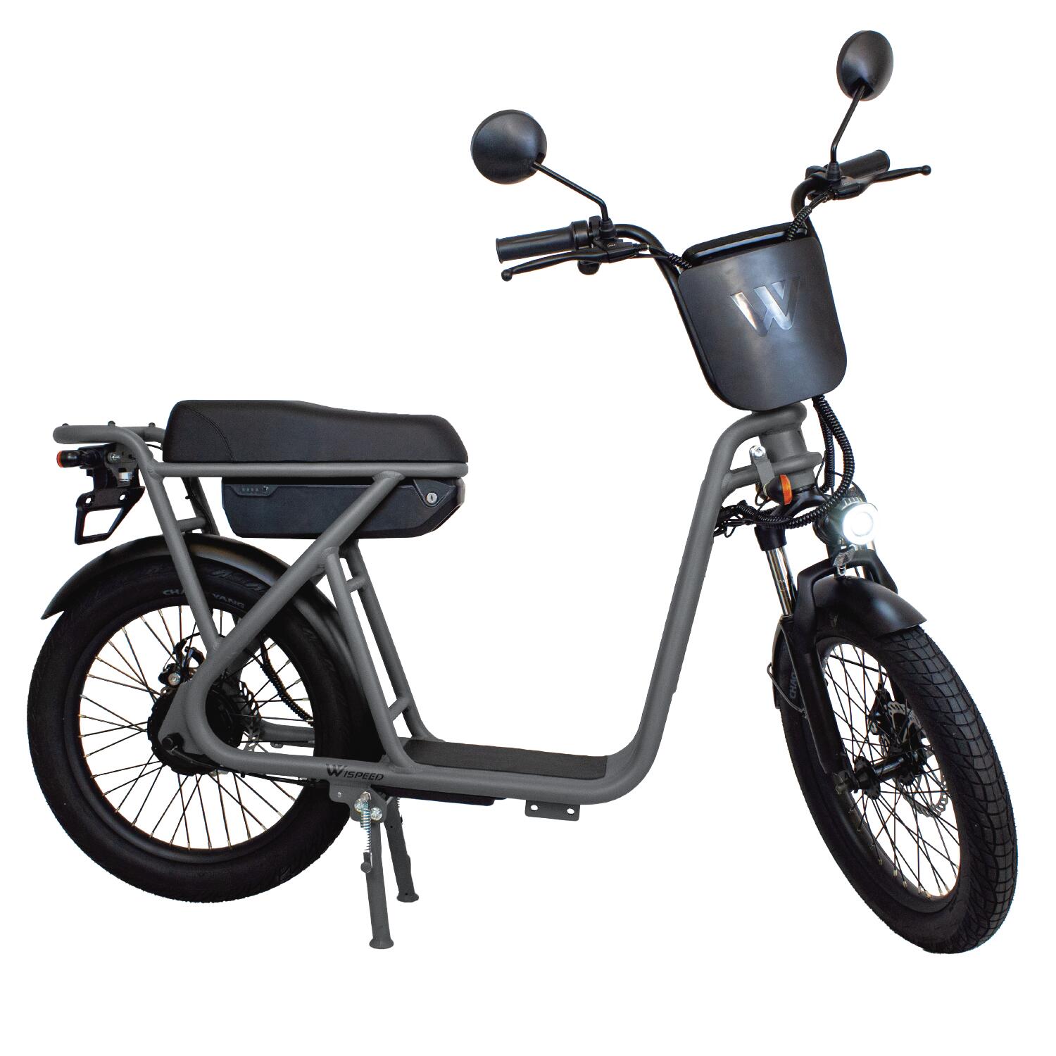 WISPEED MINI SCOOTER ELETRICA WISPEED CINZA