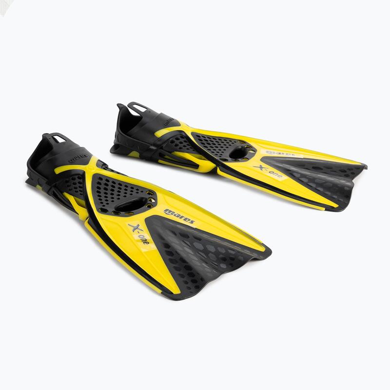 Set snorkeling Mares AQ - X-ONE MAREA, Galben, S-M