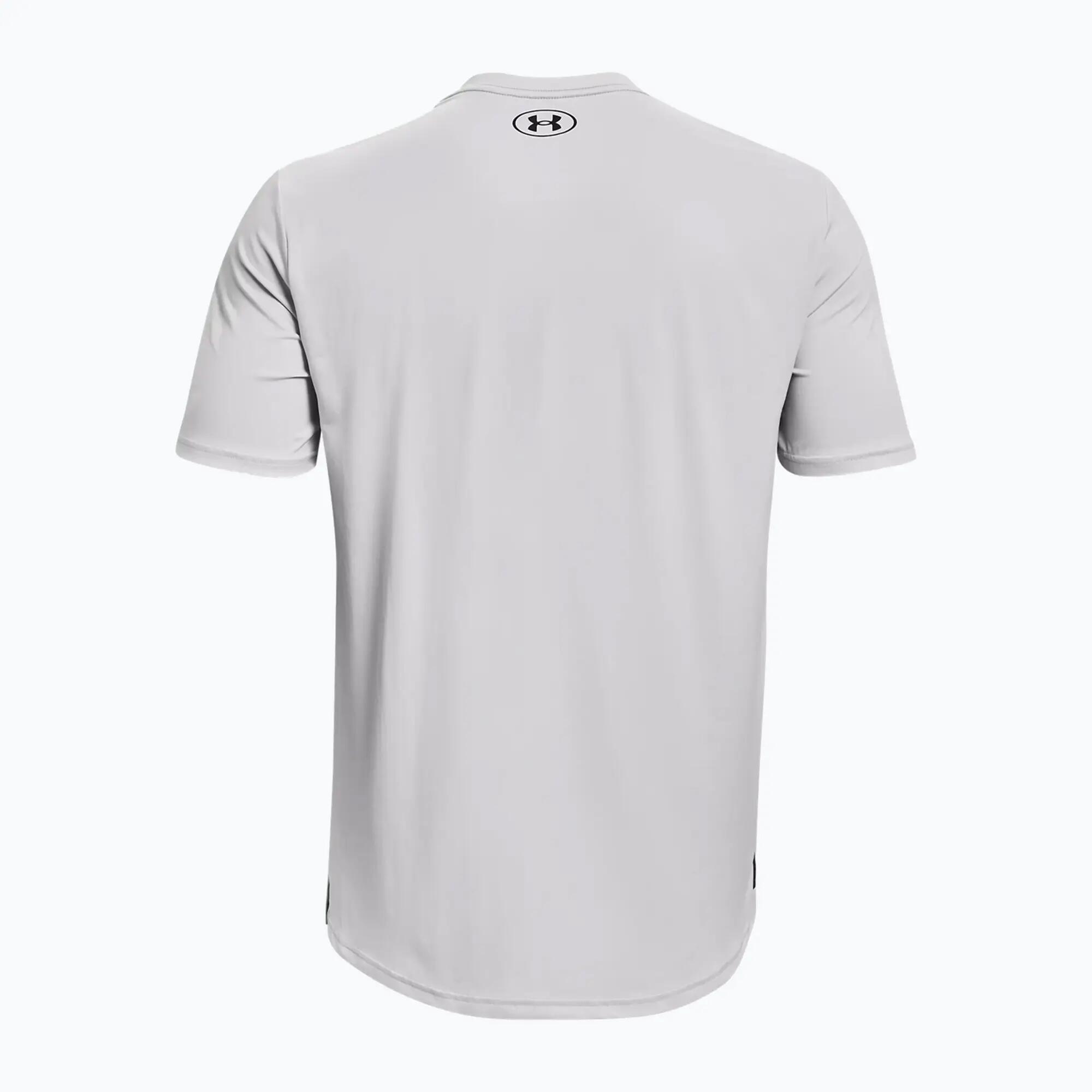 Kurzarm-Sportshirt Ua Rush Energy Ss Herren - weiß 2/4