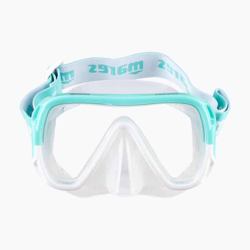 Set snorkeling Mares AQ - NATEEVA, Alb, M-L