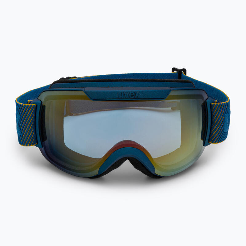 Gogle narciarskie UVEX Downhill 2000 FM underwater mat/mirror orange 55/0/115/70
