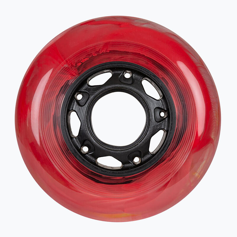 Lot de 8 roues de patins à roulettes en ligne pour extérieur et intérieur, 85a, 72 mm/76 mm/80 mm, roues de rechange pour bagages, entraînement, scooter, chaise de bureau