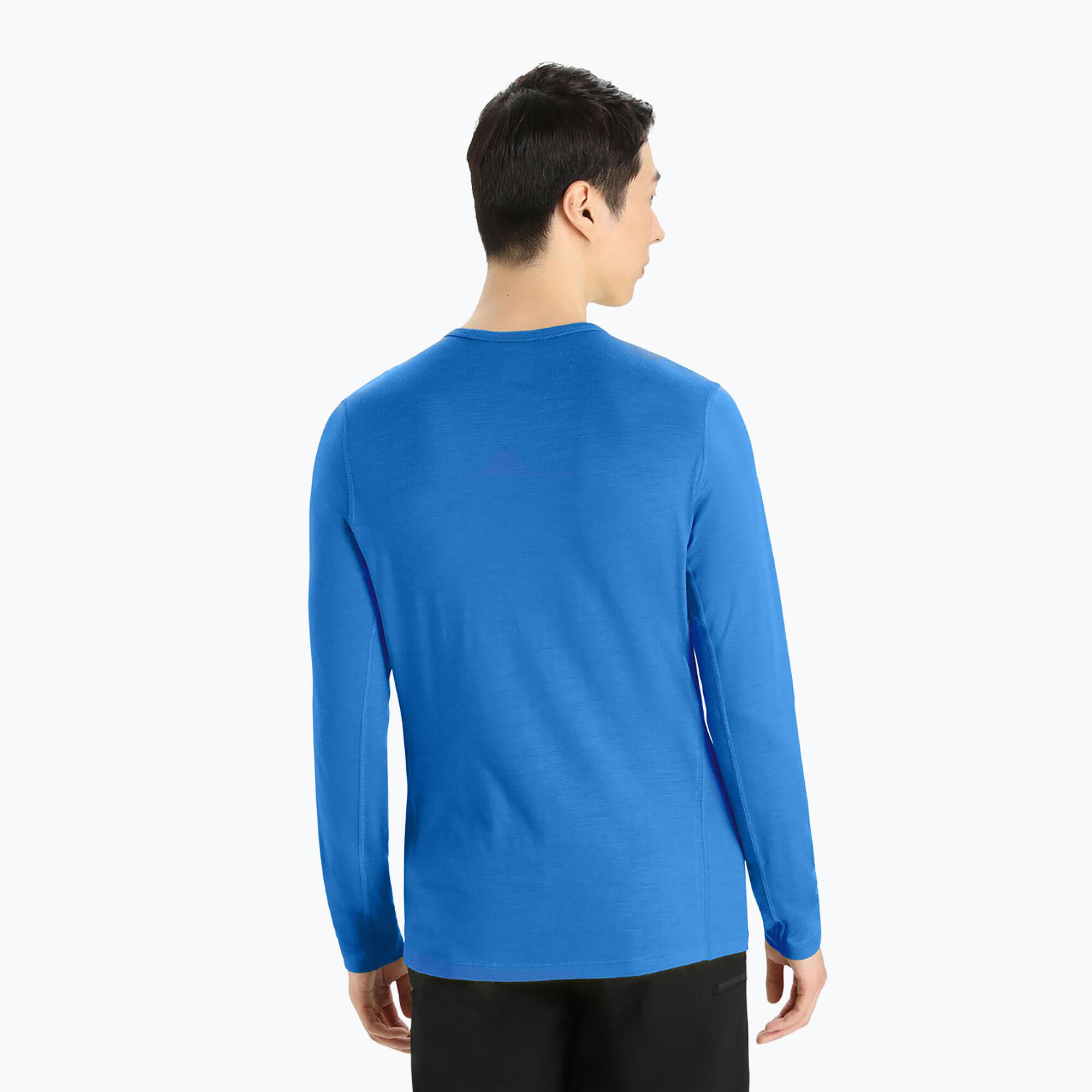Icebreaker 200 Oasis LS Crewe Thermal Top Mens - Lazurite 2/5