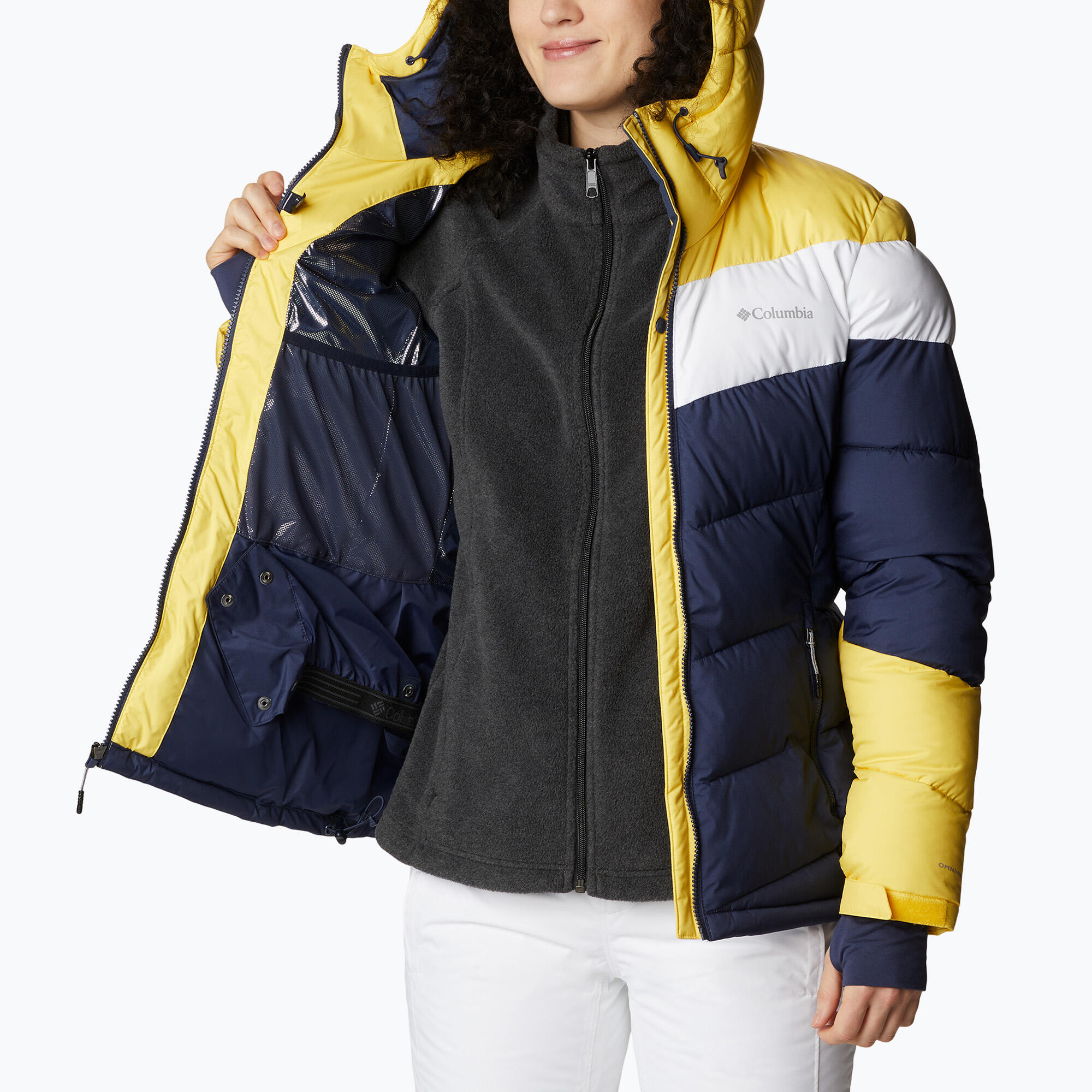 Giacca da sci trapuntata da donna Abbott Peak 4/7