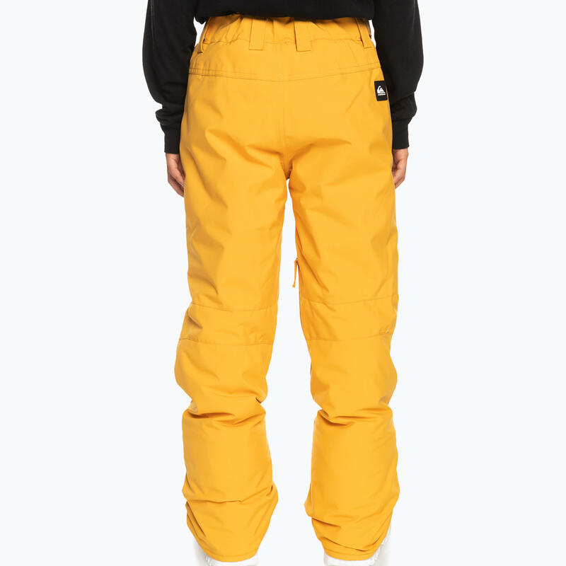 kalhoty QUIKSILVER Estate Youth MINERAL YELLOW