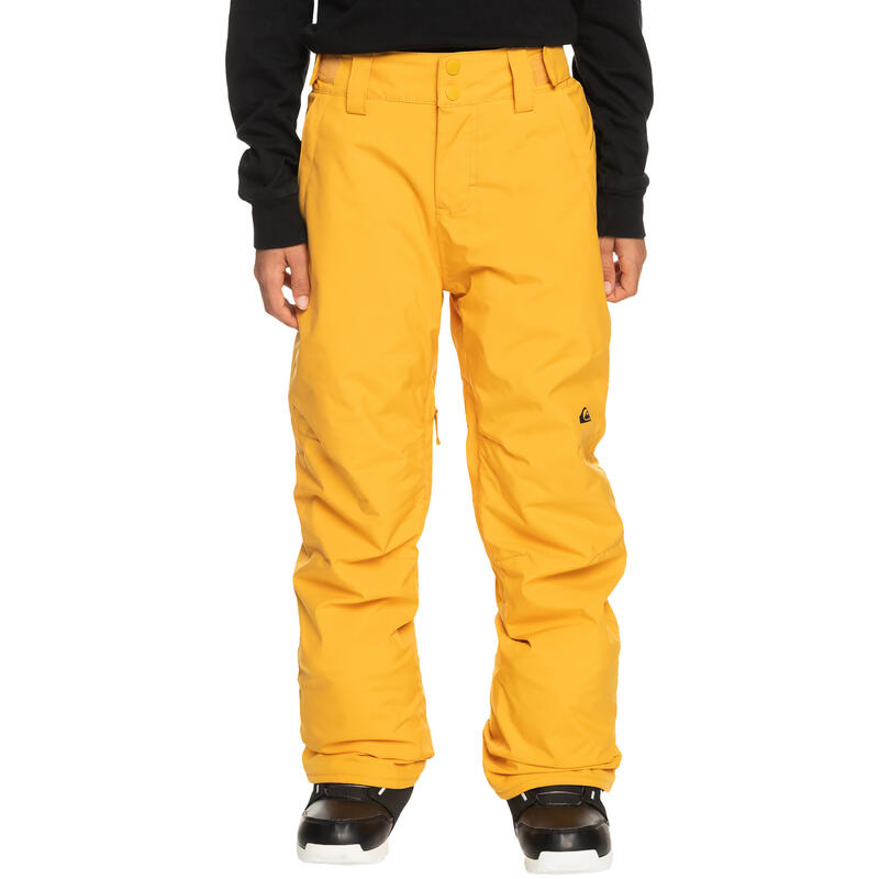 kalhoty QUIKSILVER Estate Youth MINERAL YELLOW