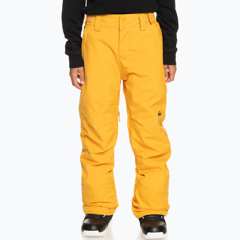 kalhoty QUIKSILVER Estate Youth MINERAL YELLOW