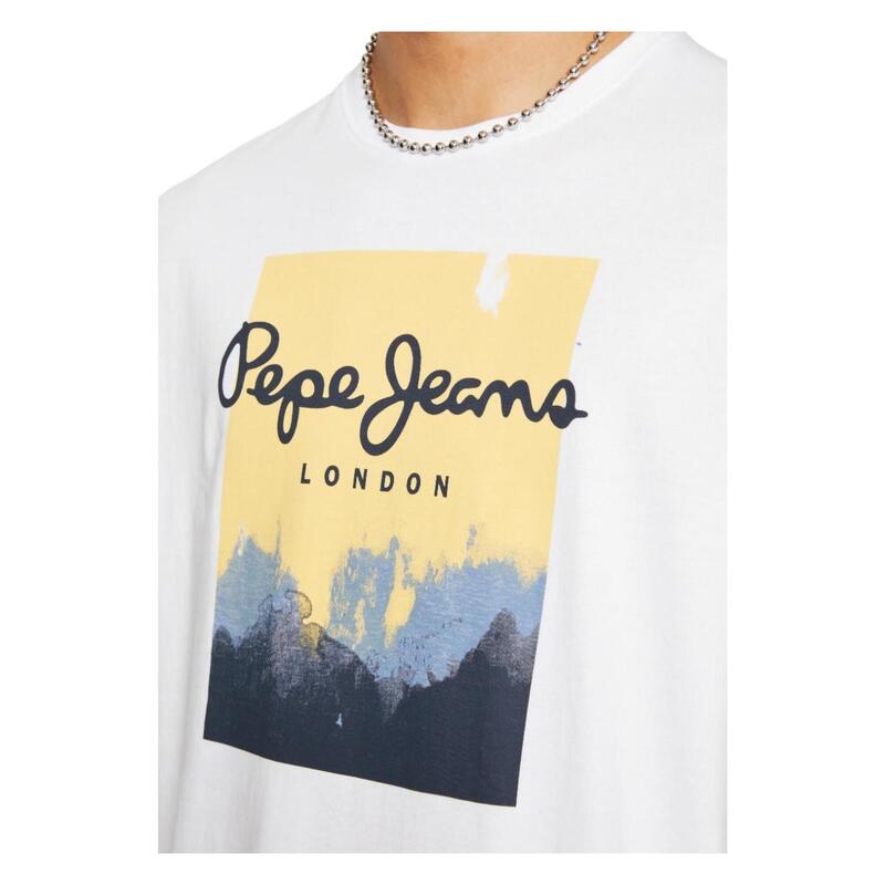 Camisetas para Hombre Pepe jeans  Blanco