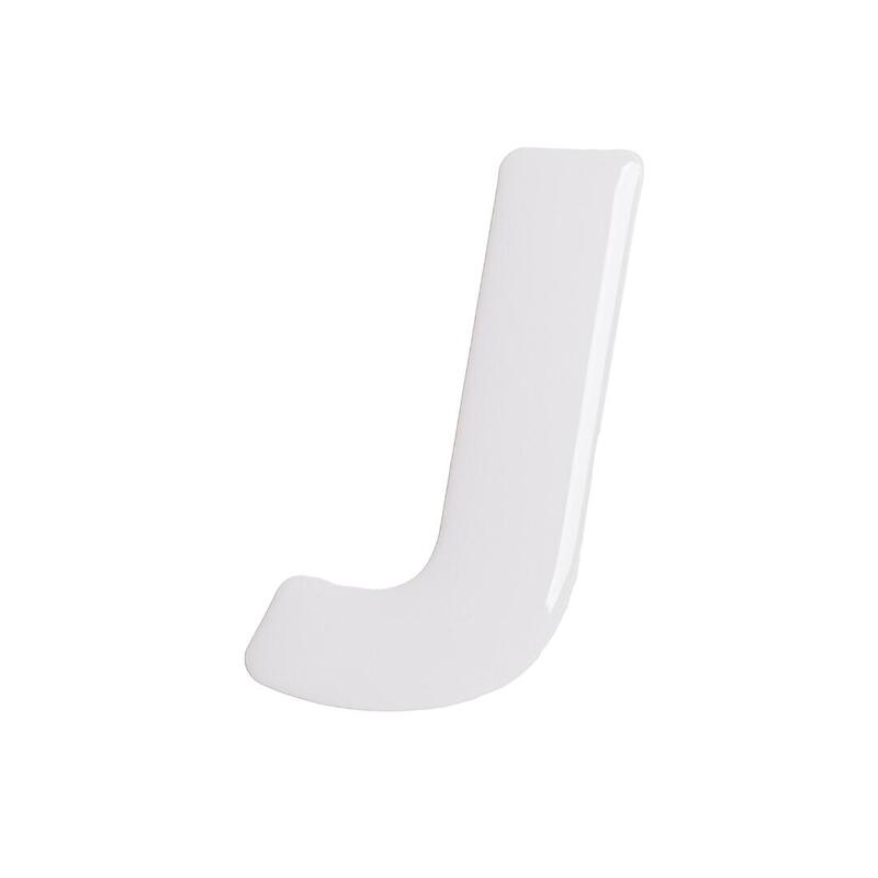 Naklejka wielkie “J” - samoprzylepna litera na pakę jeździecką
