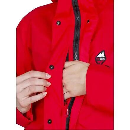 Damen wasserdichte Jacke High Point Montanus Pertex Shield, Merinowolle, Kapuze 7/7