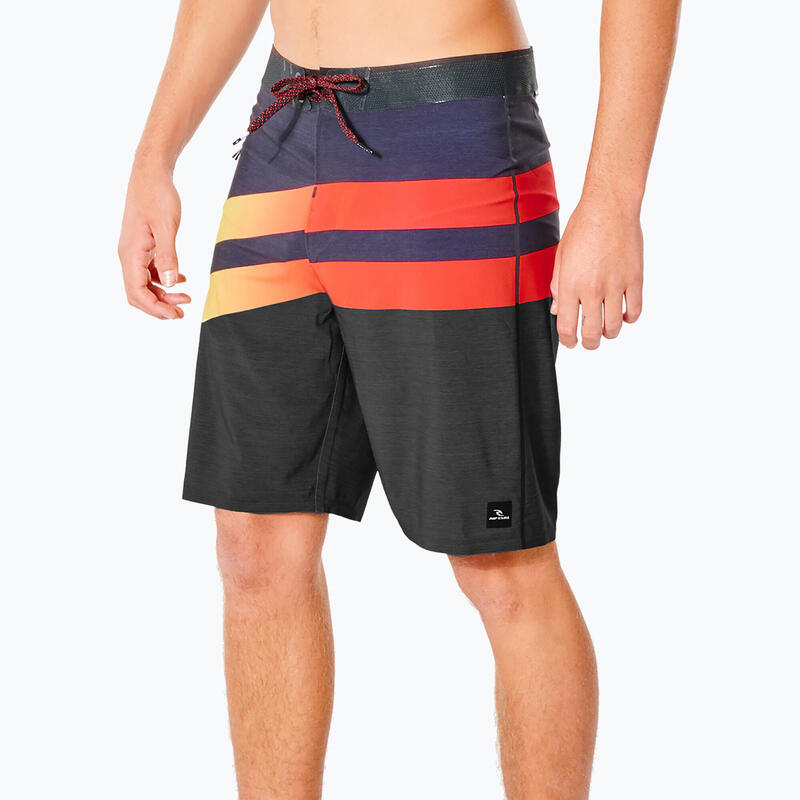 Shorts de surf para hombres RIP Curl Mirege Revert Ultimate Black